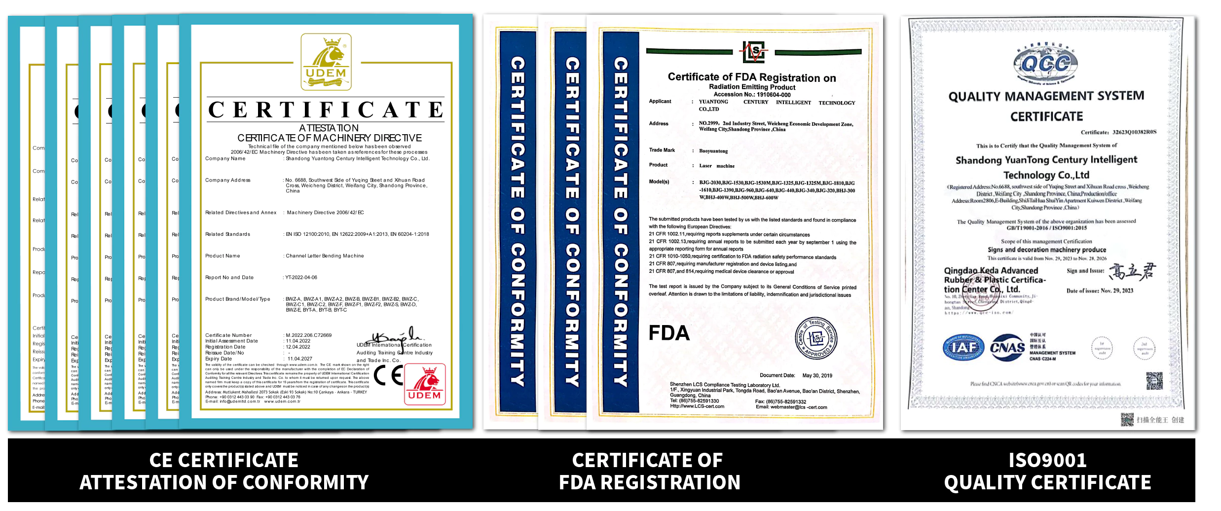 BYT certifications